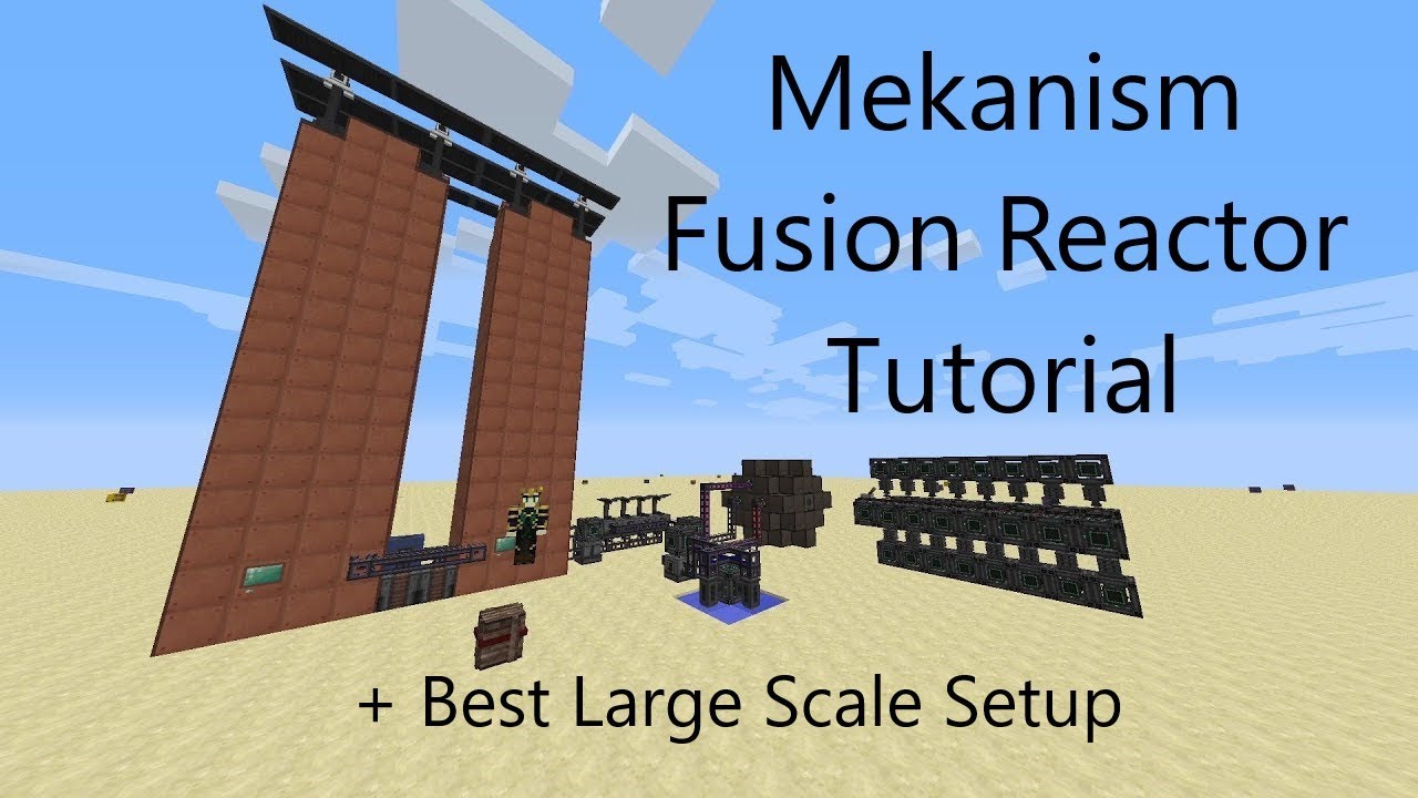 Mekanism Fusion Reactor Tutorial Youtube