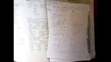 SS3 Mathematics: Indices and Logarithm