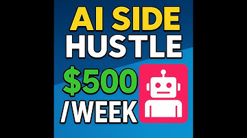 "How to Start a $500/Week Side Hustle Using AI (No Skills Needed)"