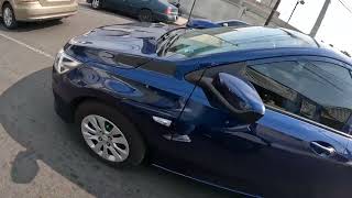 Driver Almost Hits Biker While Changing Lanes Without Checking