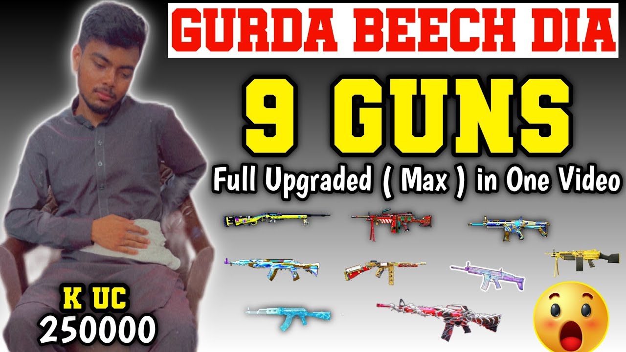 World Record ? || 9 Guns Full Max in One Video