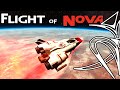 Realistic Orbital flight &amp; atmospheric reentry - Flight of nova