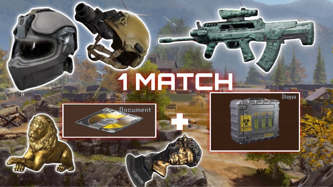 1 match Secret Document and Utopia This is crazy! T951+DVC  Farm120K | Arena Breakout