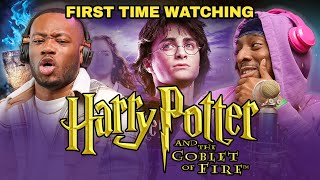 WATCHING HARRY POTTER and The Goblet of Fire | First Time Reaction!!! THIS ONE GOT ME…😔