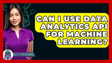 Can I Use Data Analytics API For Machine Learning? - Next LVL Programming