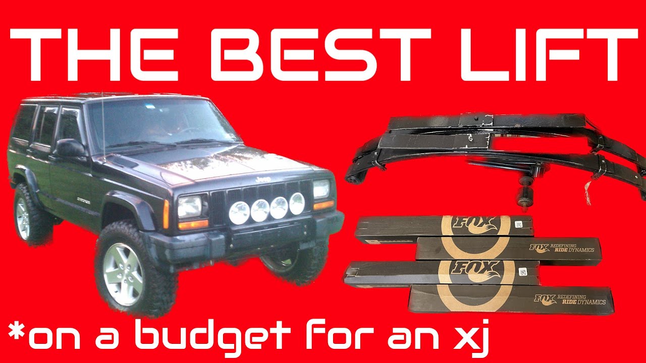 Lifting a Jeep Cherokee XJ with the BEST parts for the BEST ride with Zero Death wobble. jeepxj