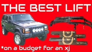 Lifting A Jeep Cherokee Xj With The Best Parts For The Best Ride With Zero Death Wobble.