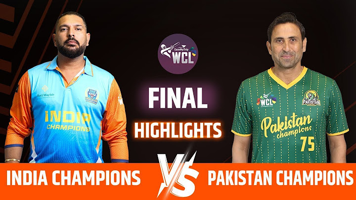 World Championship Of Legends  || 2024 Final ||  India vs Pakistan Champions   Highlights