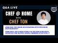 Chef  home with chef ton