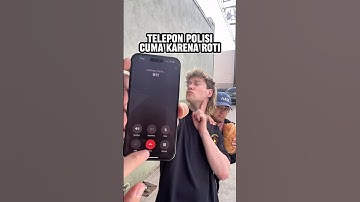 Cowo kocak telepon polisi tapi endingnya 🤣