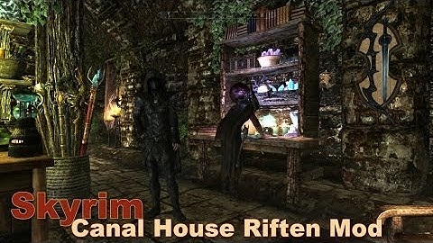Skyrim: Riften Canal House Mod