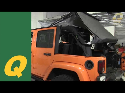Quadratec Replacement Soft Top on Jeep Wrangler JKU 2010 and Up Install