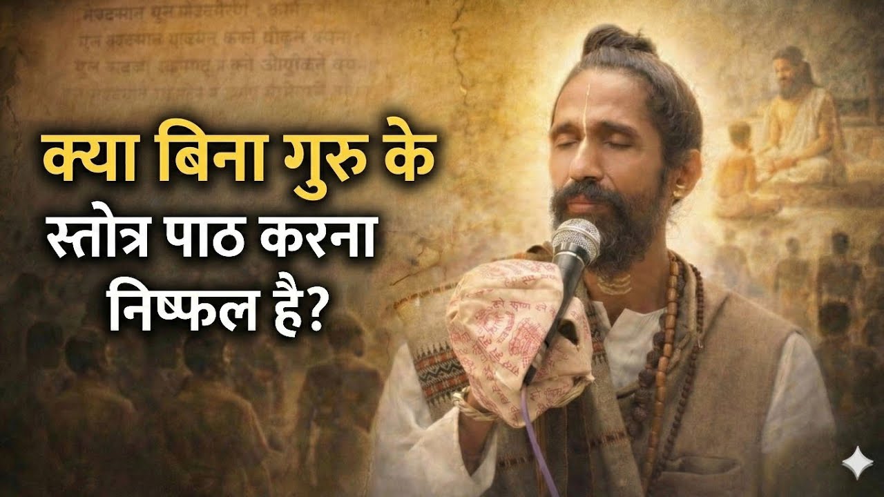 क्या बिना गुरु के स्तोत्र पाठ करना निष्फल है? | Is reciting stotras without a Guru is faithful?