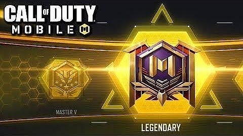 Call of Duty: Mobile - Legendary Rank Animation (MP & BR)