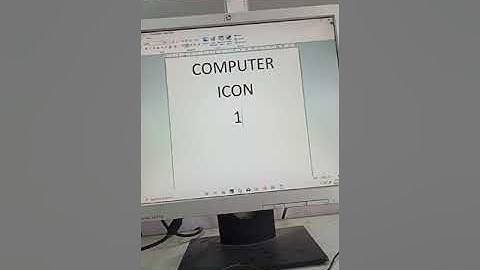 Create Computer icon  Word Document | Infotech Computers Bhagya Nagar Kurnool 6302358106 #training