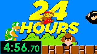 I Tried to Speedrun Super Mario in 24 Hours