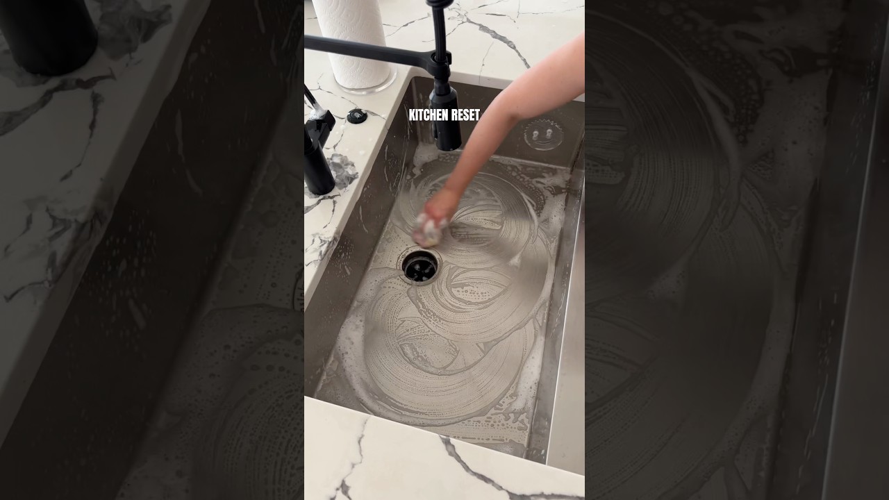 kitchen reset 🫧 