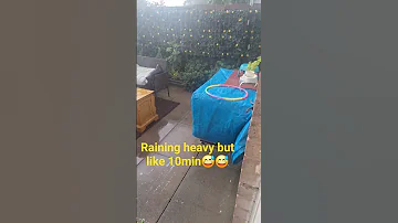 RAIN HEAVY IN 5 MINUTES 