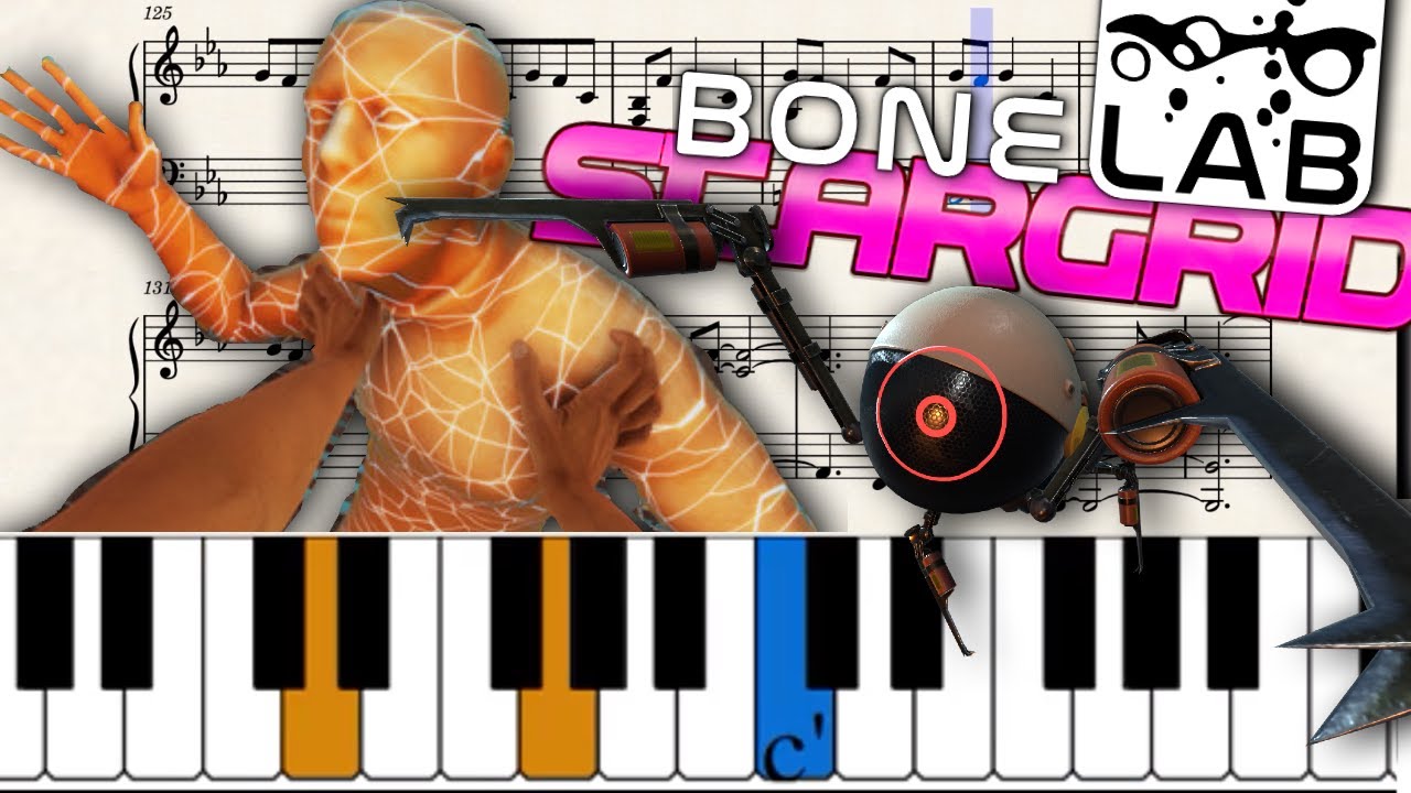 Stargrid (Bonelab OST) Lab Jams by R!OT Piano Tutorial YouTube