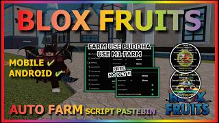BLOX FRUITS Script No Key AUTO FARM, FAST ATTACK, AUTO MASTERY, SEA EVENT, AUTO RAID (FRUIT M1 FARM)