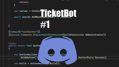 Discordbot Tutorial#1 | Discord.net C# Tutorial