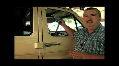 Slim Jim Instructions - how to slim jim a jeep wrangler