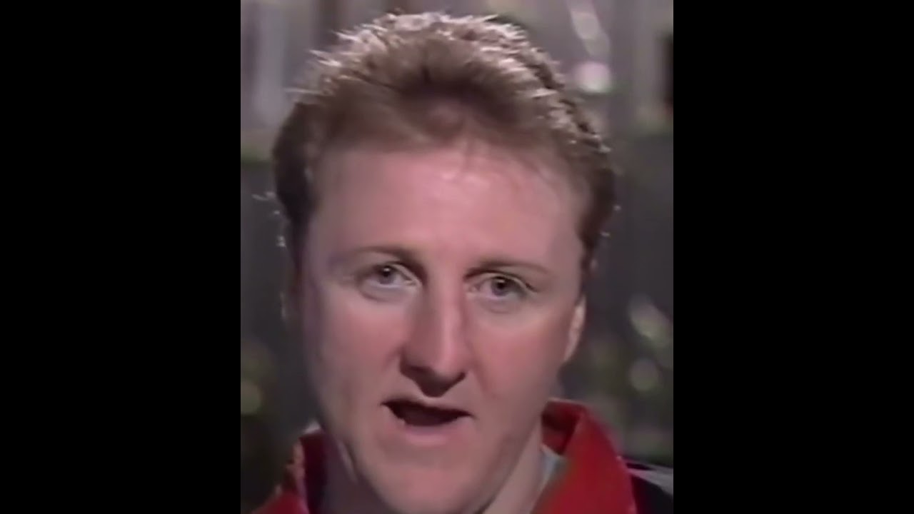 Larry Bird … what a mind set !! 