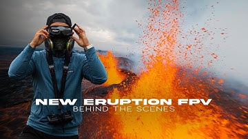 Absolute Chaos: FPV Drone Flights Over Iceland’s Erupting Volcano
