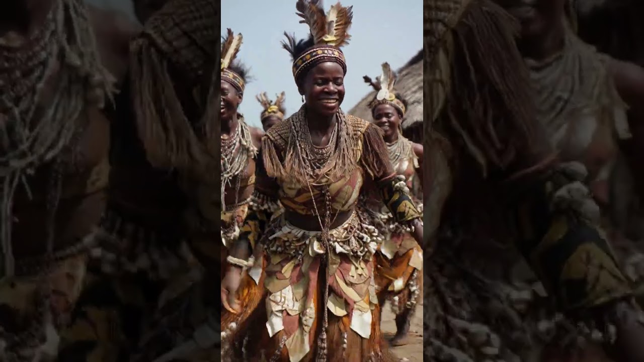 African Tribe Men & Women Dance | Wild Traditional Tribal Rhythm | Powerful Cultural Performance