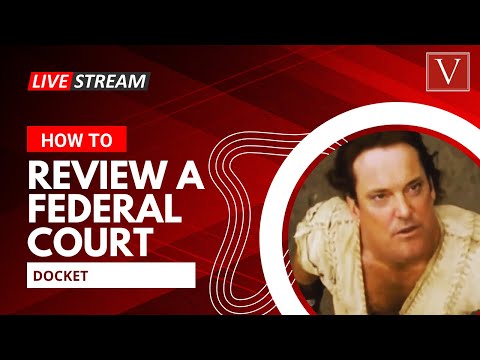 How to review a Federal Court Docket by Attorney Steve® YouTube How to review a Federal Court Docket by Attorney Steve® YouTube