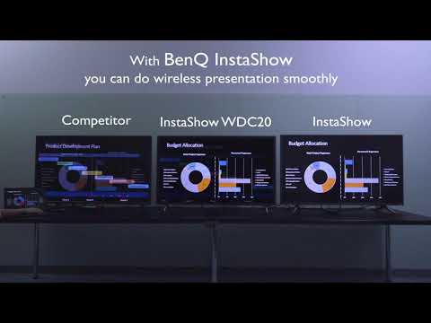 BenQ InstaShow WDC20 - Einführung - Demo Video Reaktionszeit