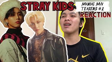 Stray Kids "MANIAC" M/V Teaser #1 & Unit Teaser #1 REACTION | D-Reacts