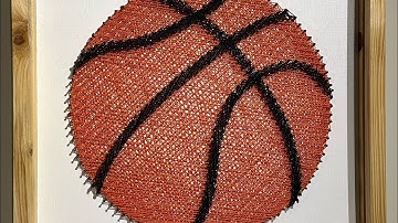 Basketball - String Art