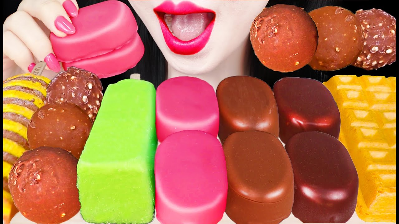 ASMR MUKBANG ICE CREAM PARTY 아이스크림 먹방