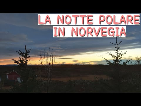 La notte polare in Norvegia