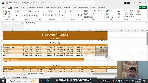 Sam Critical Thinking Project 1c Excel Module 03 Working With Large Worksheets Charting What-if