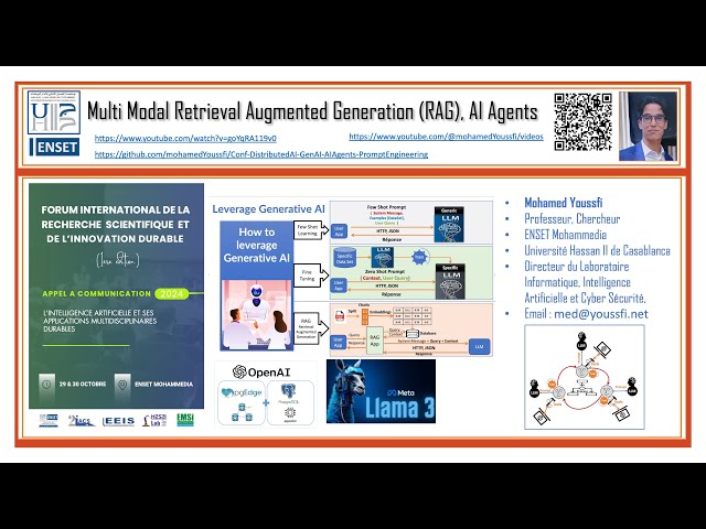 Conference Multi Modal RAG ENSET