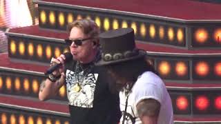 Guns n' roses- It'so easy,Bad obsession-Budapest Puskas arena 19.7.2023
