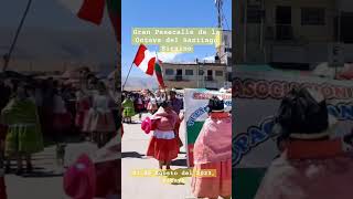 Gran Pasacalle de la Octava del Santiago Sicaino,  01 de Agosto 2023, Sicaya
