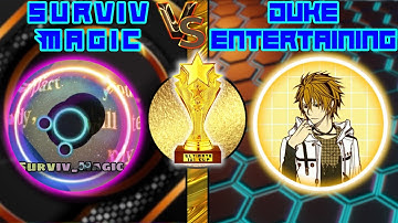 Surviv_Magic VS duke entertaining ΙΙ Ultimate 1v1 tourney ΙΙ Round of 8 Game 2 ΙΙ Surviv.io