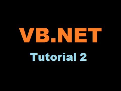 VB.NET Tutorial 2 : How to use Groupbox , RadioButtons and CheckBoxes in Visual Basic .NET