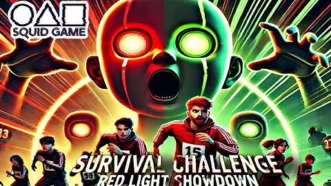 Survival challenge squid game Red light green light @JetmonGamer-w3x