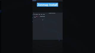 Zenmap installation in Kali Linux #inshot #kalilinux #hacking #shorts