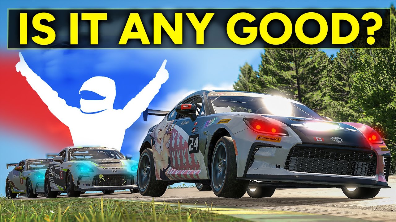 This Updated GR86 on iRacing is REALLY Fun!