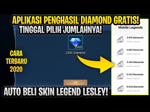 APLIKASI PENGHASIL DIAMOND GRATIS MOBILE LEGEND !!!. 