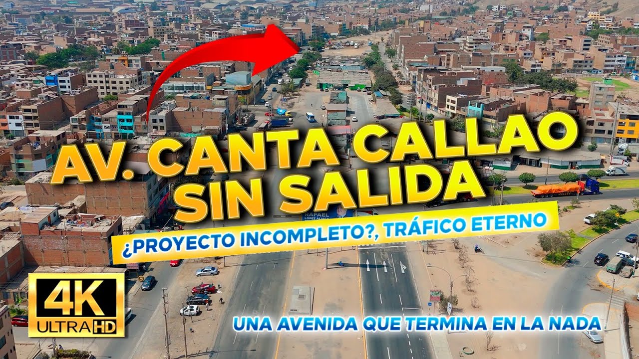 🚨 CANTA CALLAO: la avenida que debía llegar a la Panamericana y terminó en el abandono total 😡