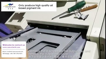 RISO ComColor Printer Error code S12-3321FDO Paper ejection motor locked/Machine 7050 7150 EX7250...