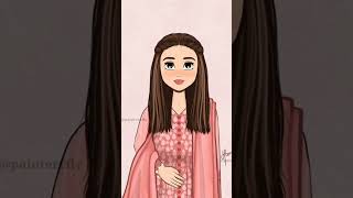 🥀Most beautiful cartoon girl dpz with jewelry🌹Cute cartoon girl dpz for Whatsapp||girl dppics2024