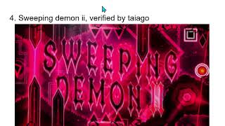 Gd demon list predictions 12/31/26