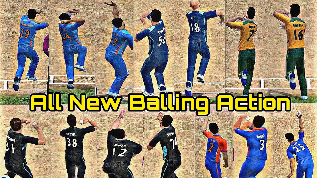 15+ New Bowling Actions 💥🤩 | Real Cricket New update 🥳 - YouTube